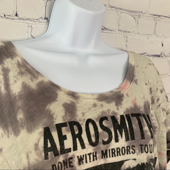 VS PINK Band Tee Aerosmith Large - Picture 5 of 7